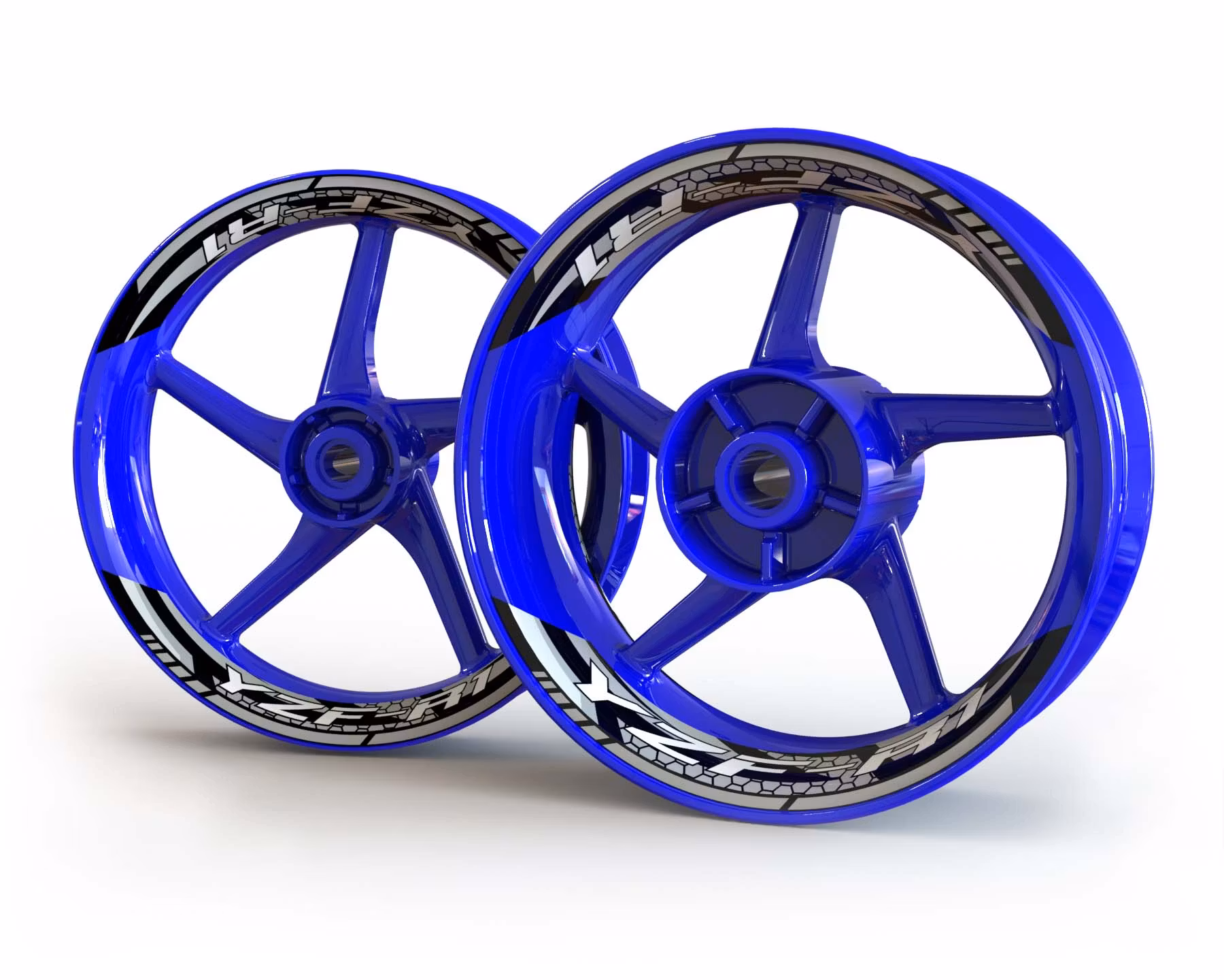 YZF-R1 Felgenaufkleber - "Torque"