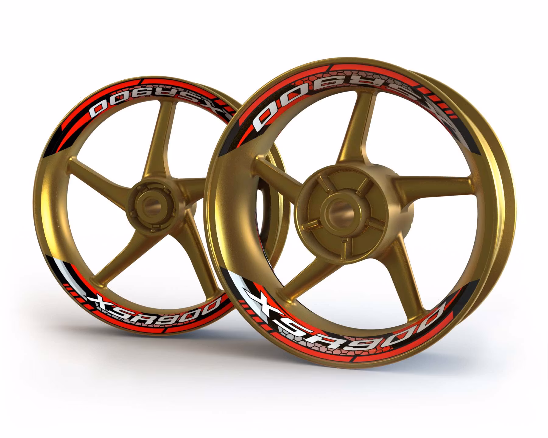 XSR900 Felgenaufkleber - "Torque"