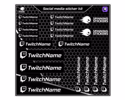 Twitch Sticker kit
