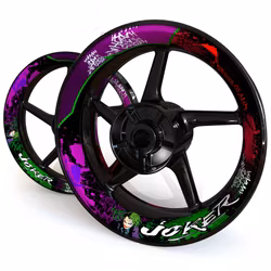 "Joker" Wheel Stickers