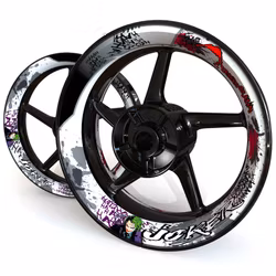 "Joker" Wheel Stickers