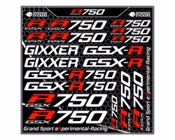 GSX-R750 Sticker kit