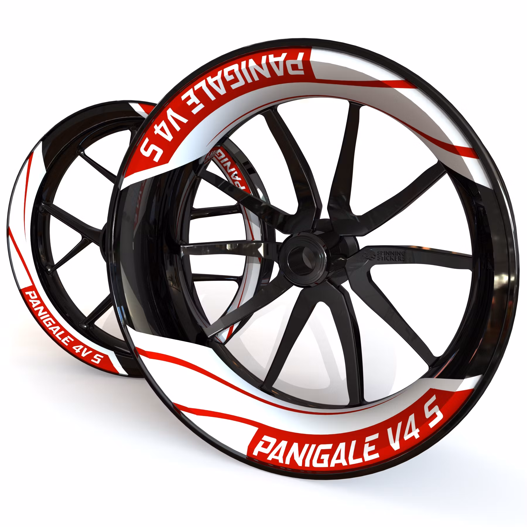Panigale V4 S Adesivi per cerchioni - "Tritone"