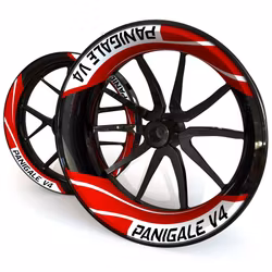 Panigale V4 Adesivi per cerchioni - "Tritone"