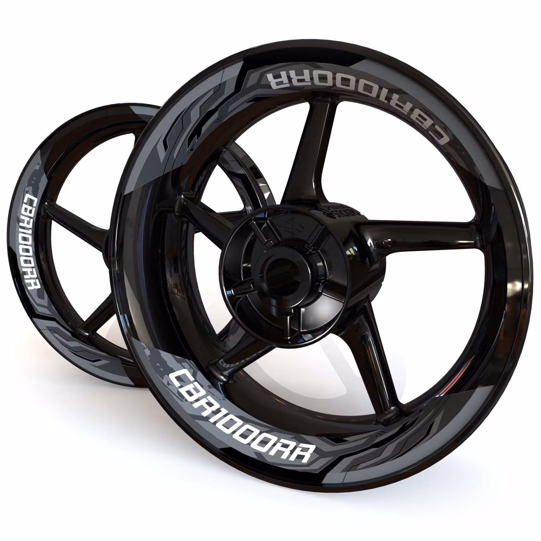 CBR1000RR Wheel Stickers - "Blaze"