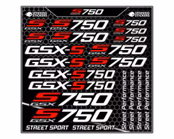 GSX-S750 sticker kit