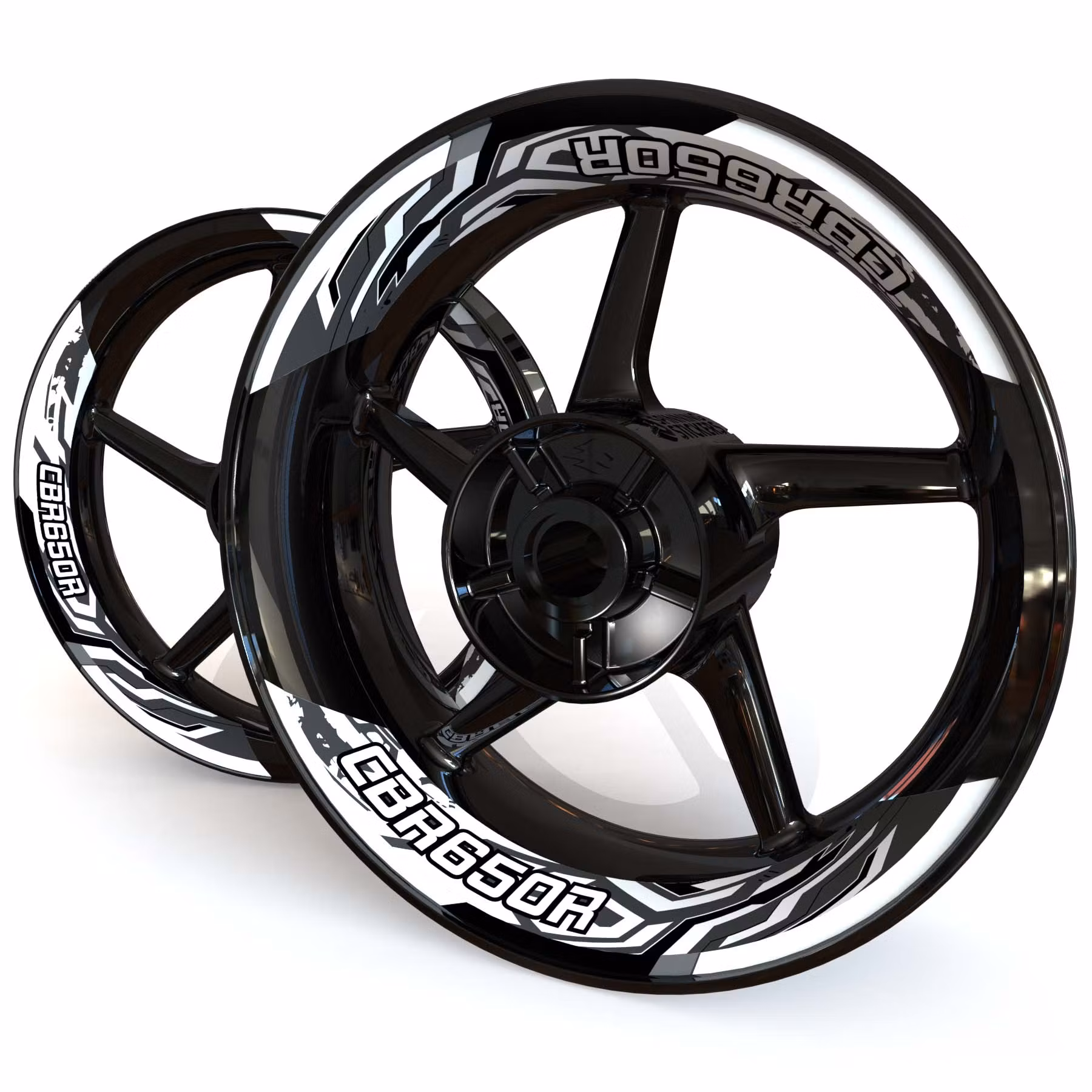 CBR650R Wheel Stickers - "Blaze"