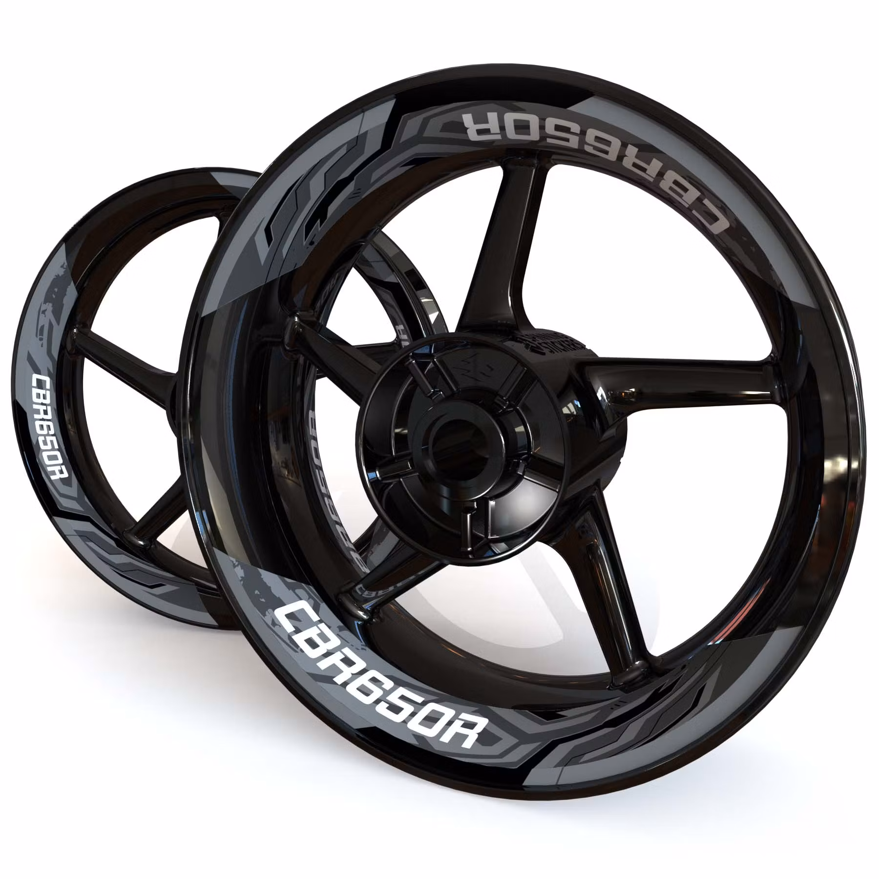 CBR650R Wheel Stickers - "Blaze"