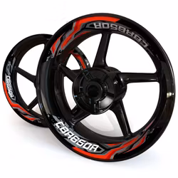 CBR650R Adesivi per cerchioni - "Blaze"