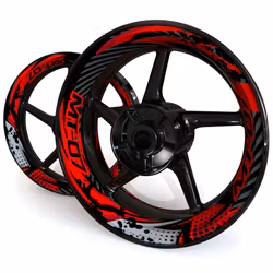 MT-07 Wheel Stickers - "Wrath"