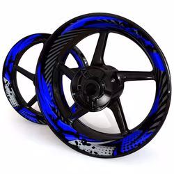 "Wrath" Wheel Stickers