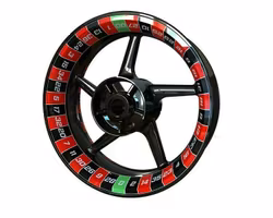 "Roulette Wheel" - Adhesivos para llantas