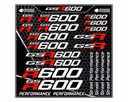 GSR600 sticker kit