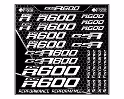 GSR600 sticker kit