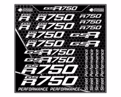 GSR750 sticker kit