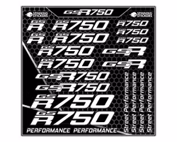 GSR750 sticker kit