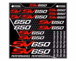 SV650 sticker kit