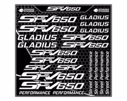 SFV650 Gladius sticker kit
