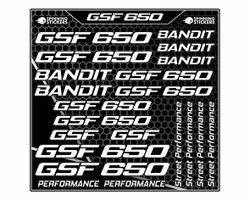 GSF650 sticker kit