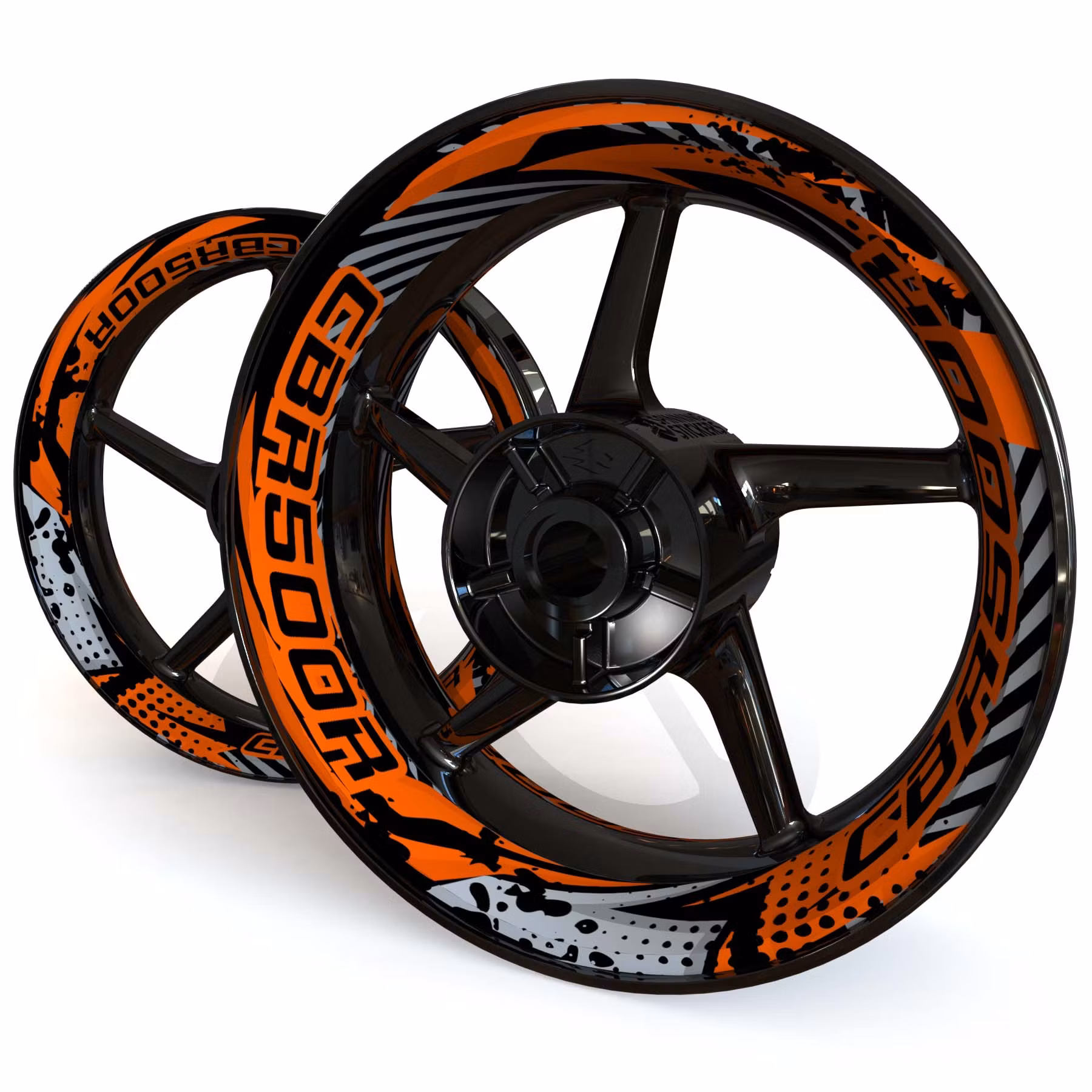 "CBR500R" Adesivi per cerchioni - "Wrath"