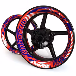 CBR650R Wheel Stickers - "Wrath"
