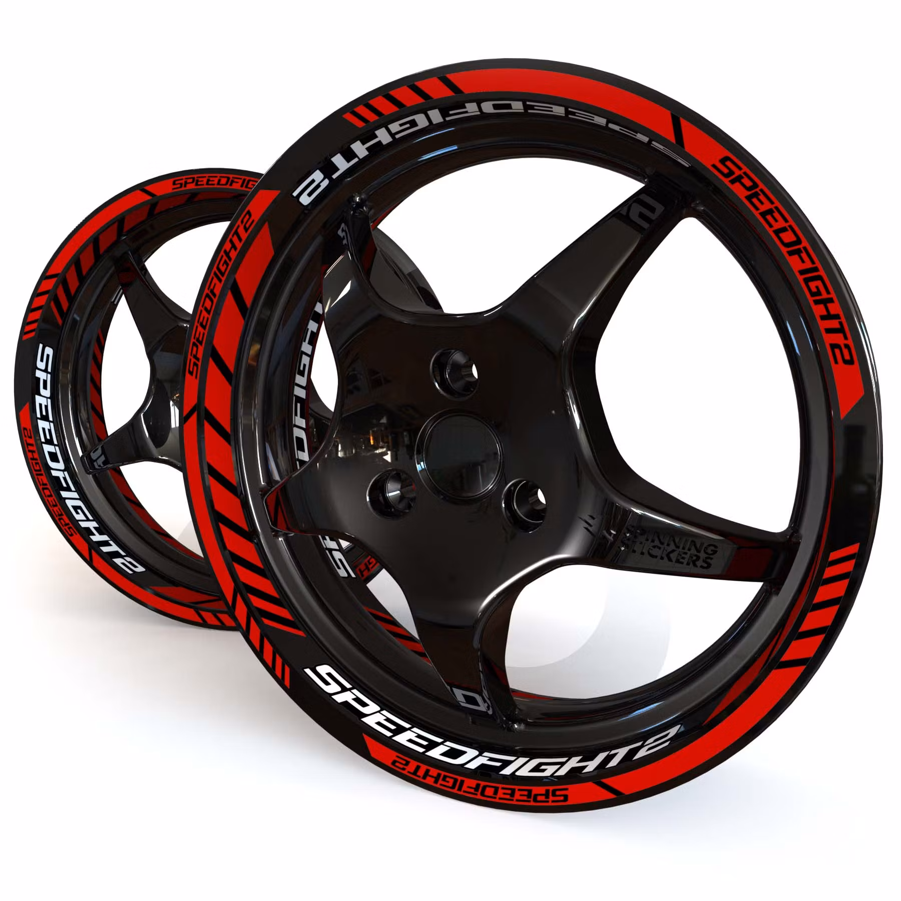 Speedfight 2 Wheel Stickers - "Classic"
