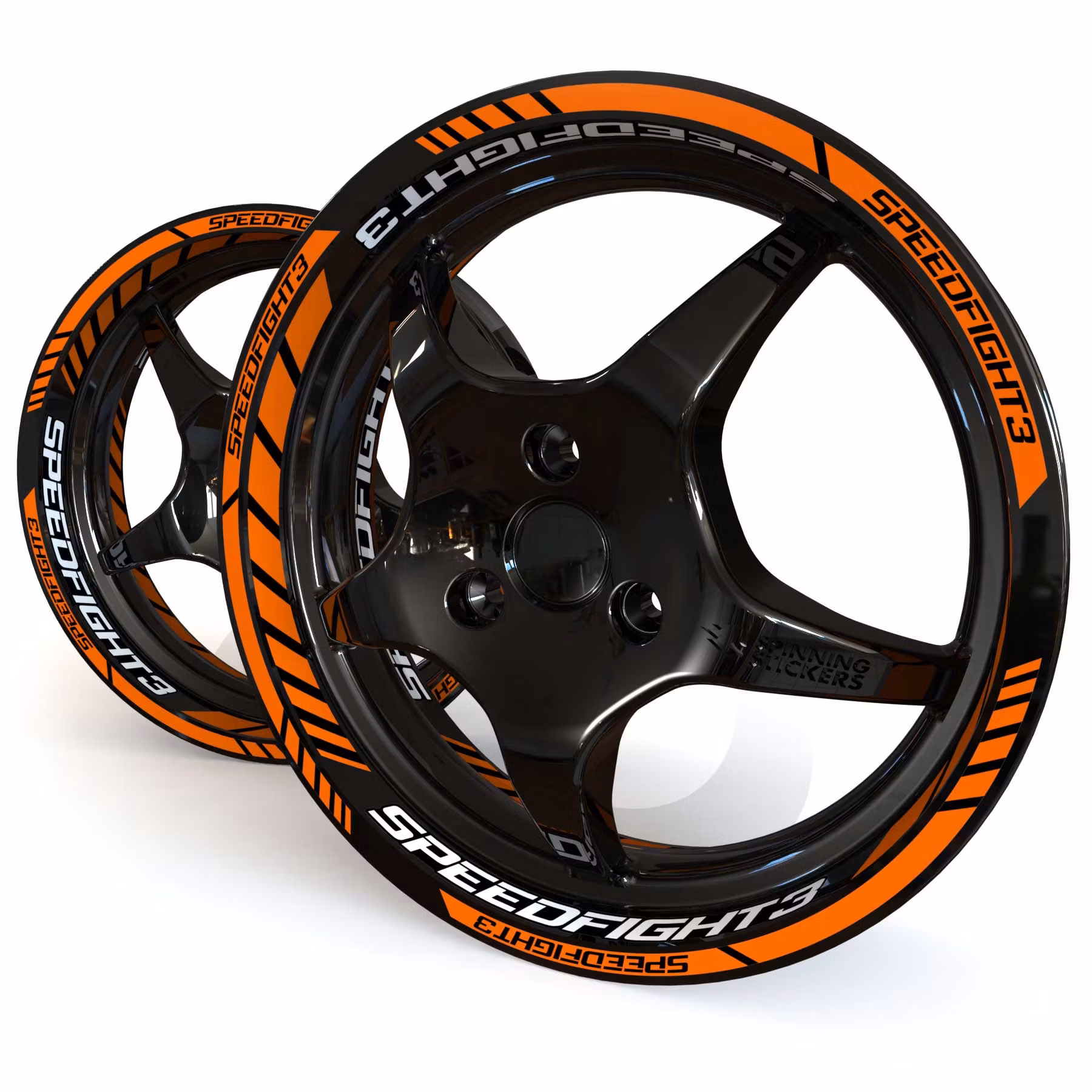 Speedfight 3 Wheel Stickers - "Classic"