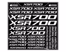 XSR700 Sticker kit