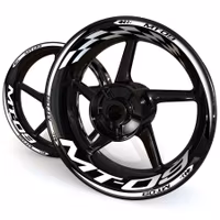 MT-09 Wheel Stickers - "Checker"