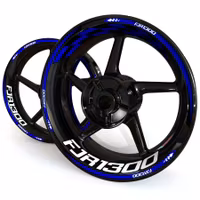 FJR1300 Wheel Stickers - "Checker"