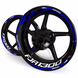 FJR1300 Felgenaufkleber - "Checker"