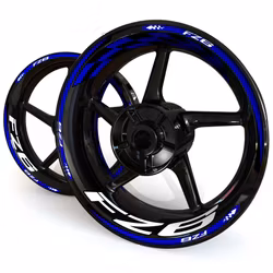 FZ6 Felgenaufkleber - "Checker"