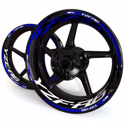 YZF-R6 Wheel Stickers - "Checker"