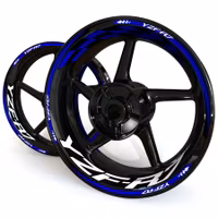 YZF-R7 Wheel Stickers - "Checker"