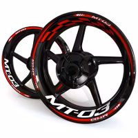 MT-03 Wheel Stickers - "Checker"