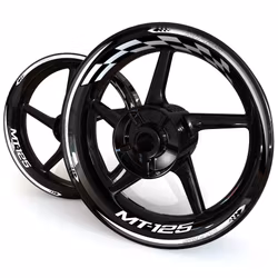 MT-125 Fälgdekaler - "Checker"