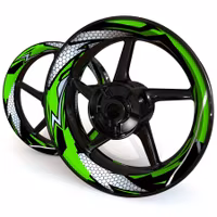 "Hexagon"  Wheel Stickers