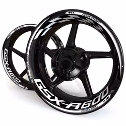 GSX-R 600 Wheel Stickers - "Checker"