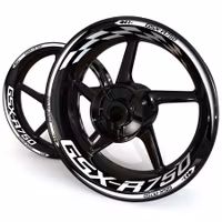 GSX-R 750 Wheel Stickers - "Checker"