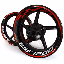 GSF1200 Velg Stickers - "Checker"