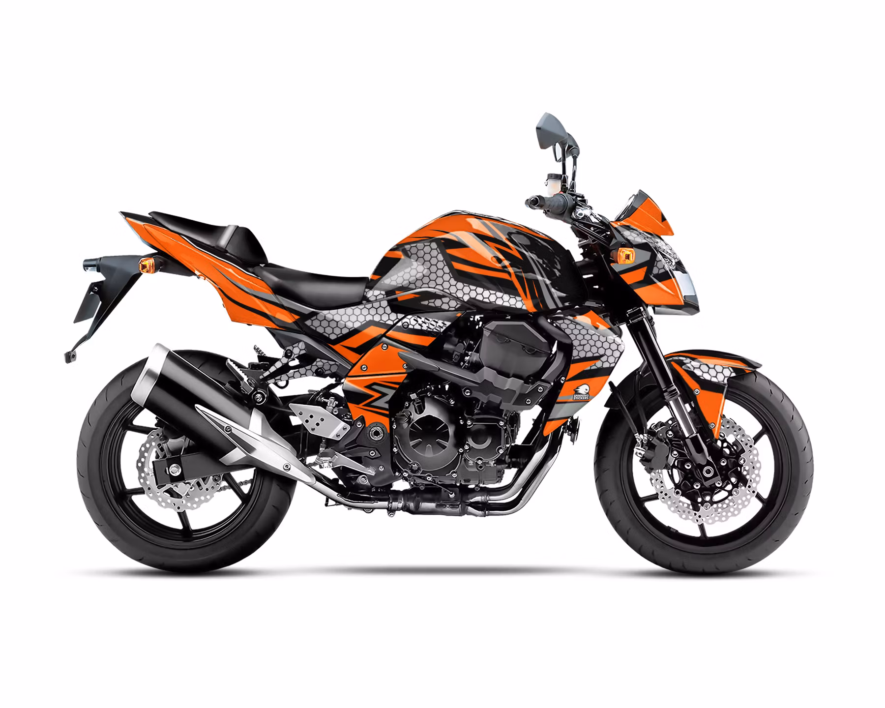 "Hexagon" Graphics - Fits Z750