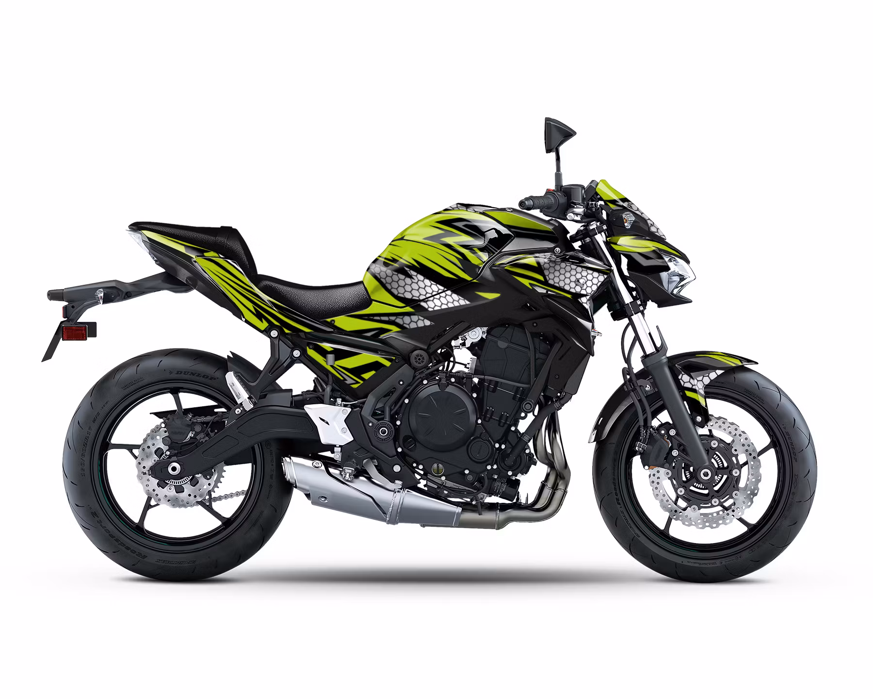 "Hexagon" Graphics - Fits Z650