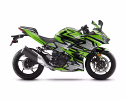 "Hexagon" Graphics - Fits Ninja 400