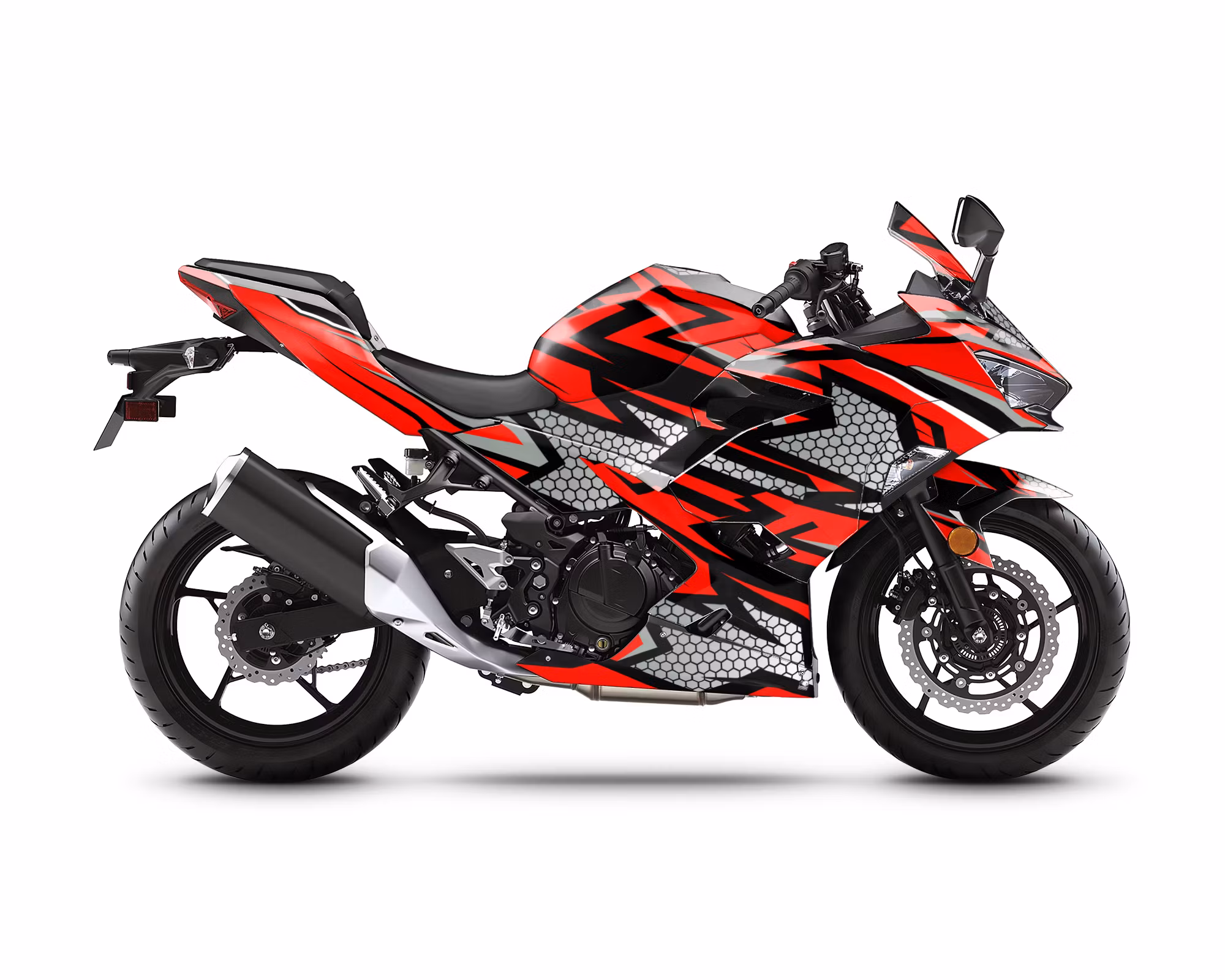 "Hexagon" Graphiques - Pour Ninja 400