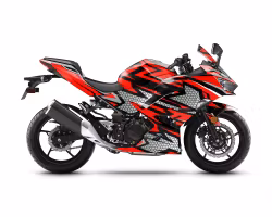 "Hexagon" Grafik - För Ninja 400