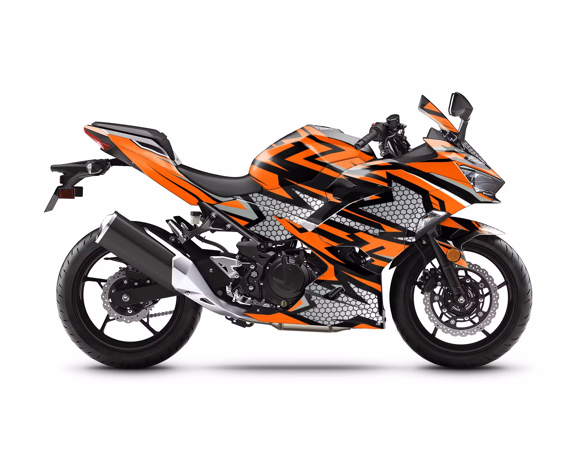 "Hexagon" Graphiques - Pour Ninja 400