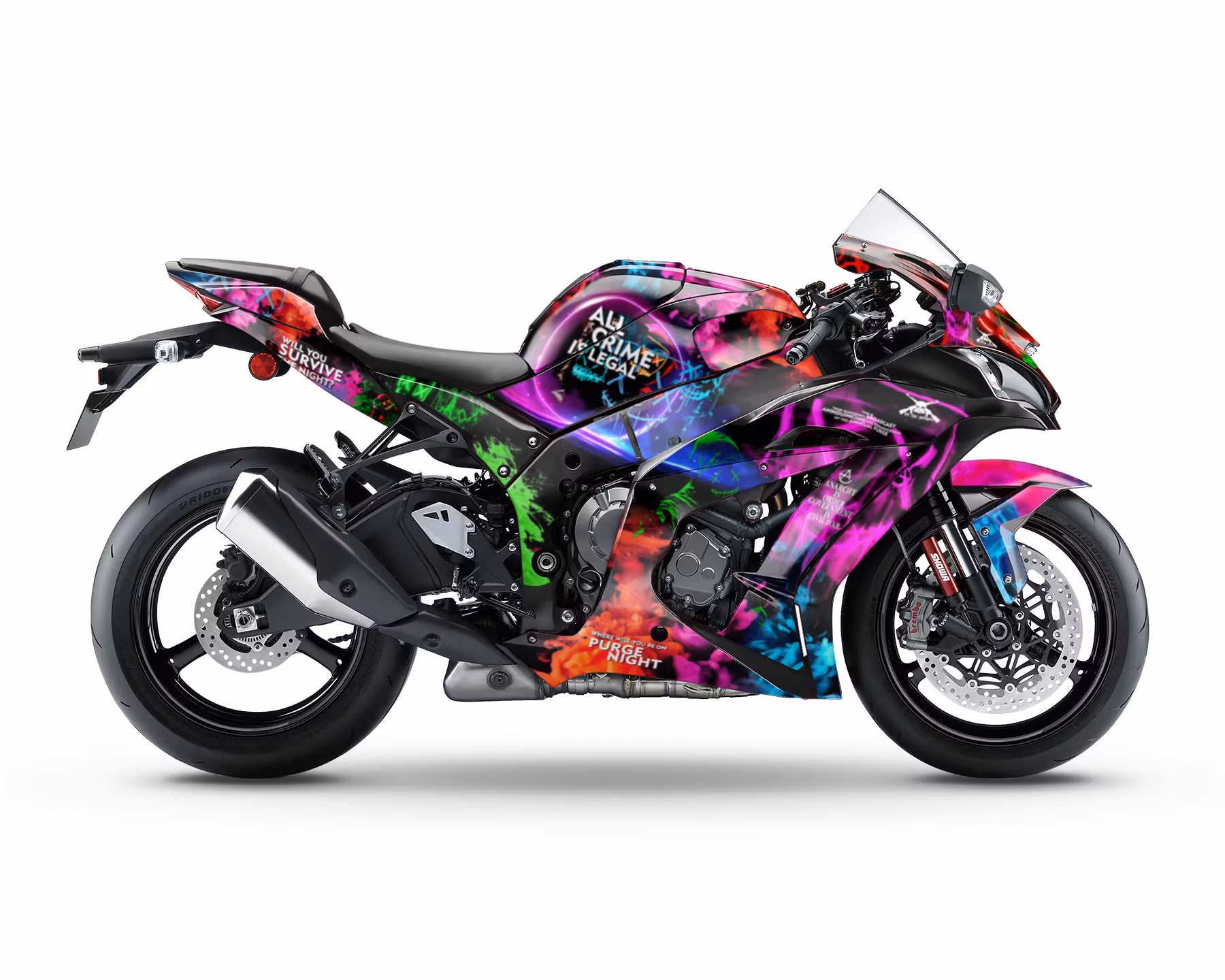 happy 2024 Kawasaki Ninja ZX-14R 40th Anniversary Edition ABS