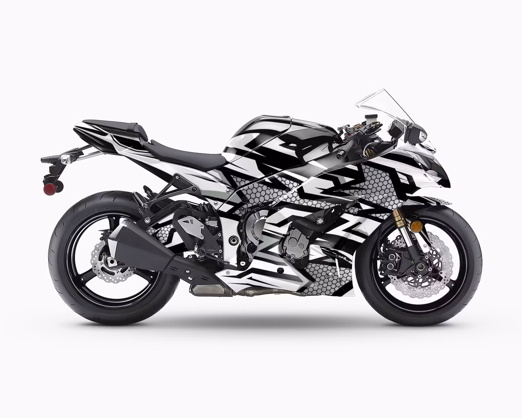 "Hexagon" Graphiques - Pour ZX-10R