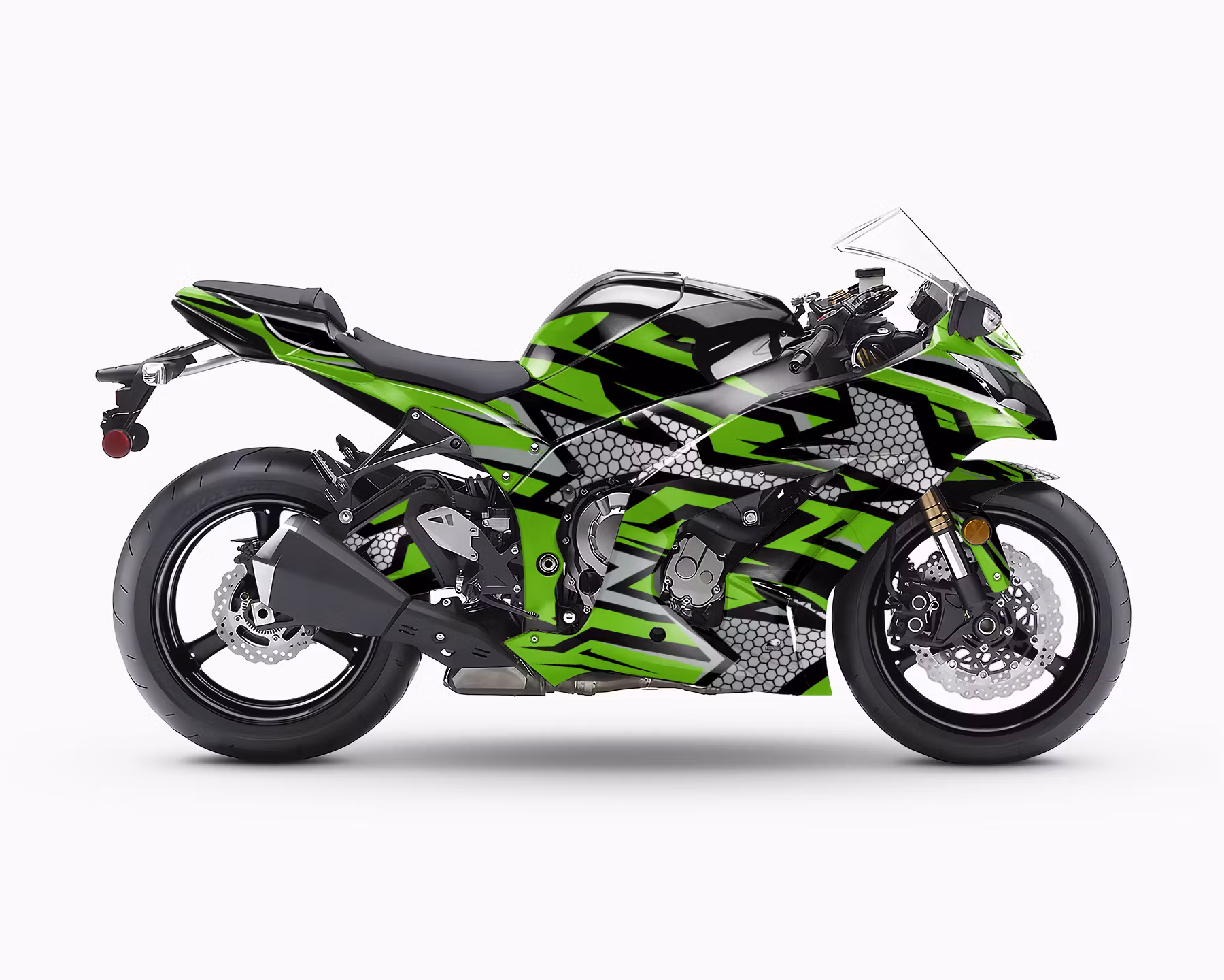 "Hexagon" Graphiques - Pour ZX-10R