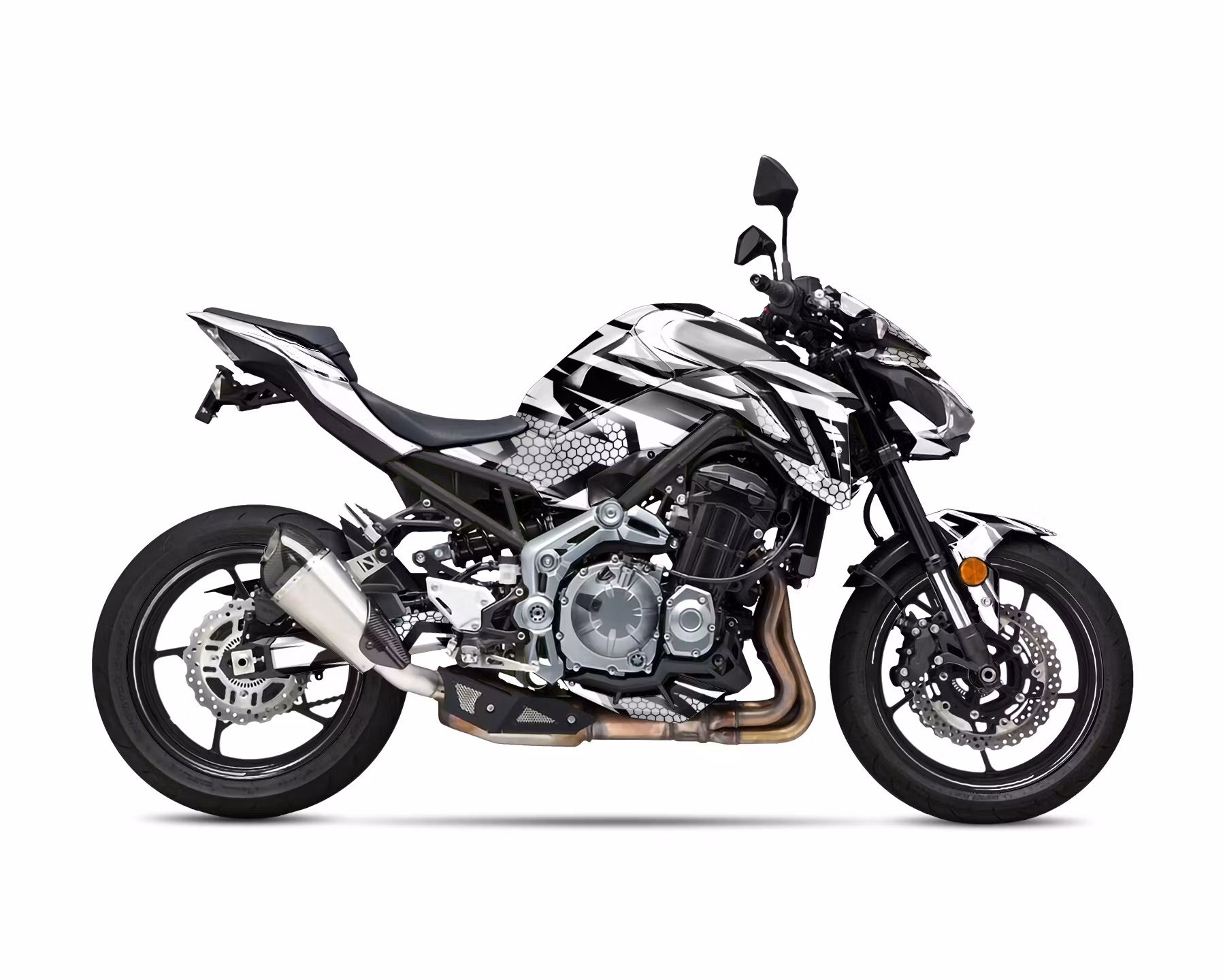 "Hexagon" Graphics - Fits Z900